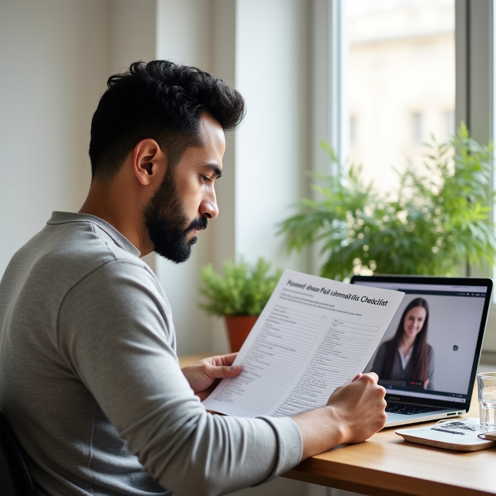 Presenter discussing daily financial habits that support a healthy credit profile